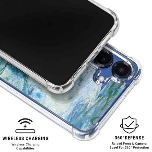 Waterlilies, 1916-19 by Monet Galaxy S25 Clear Case